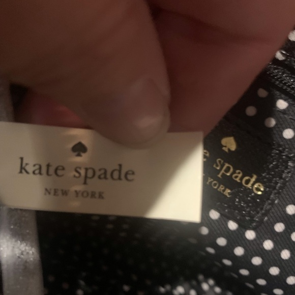 NWT Kate Spade Celina Villabella Avenue Bone & Black Leather Bow Crossbody Bag - Picture 14 of 16